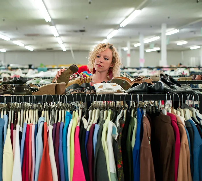 Women shopping