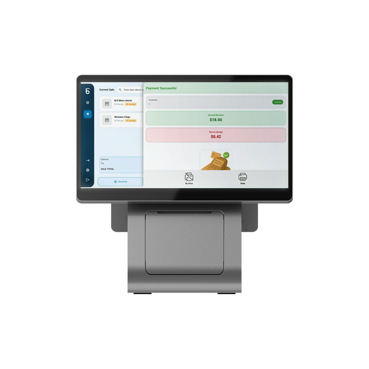Complete Thrift POS software commerce platform