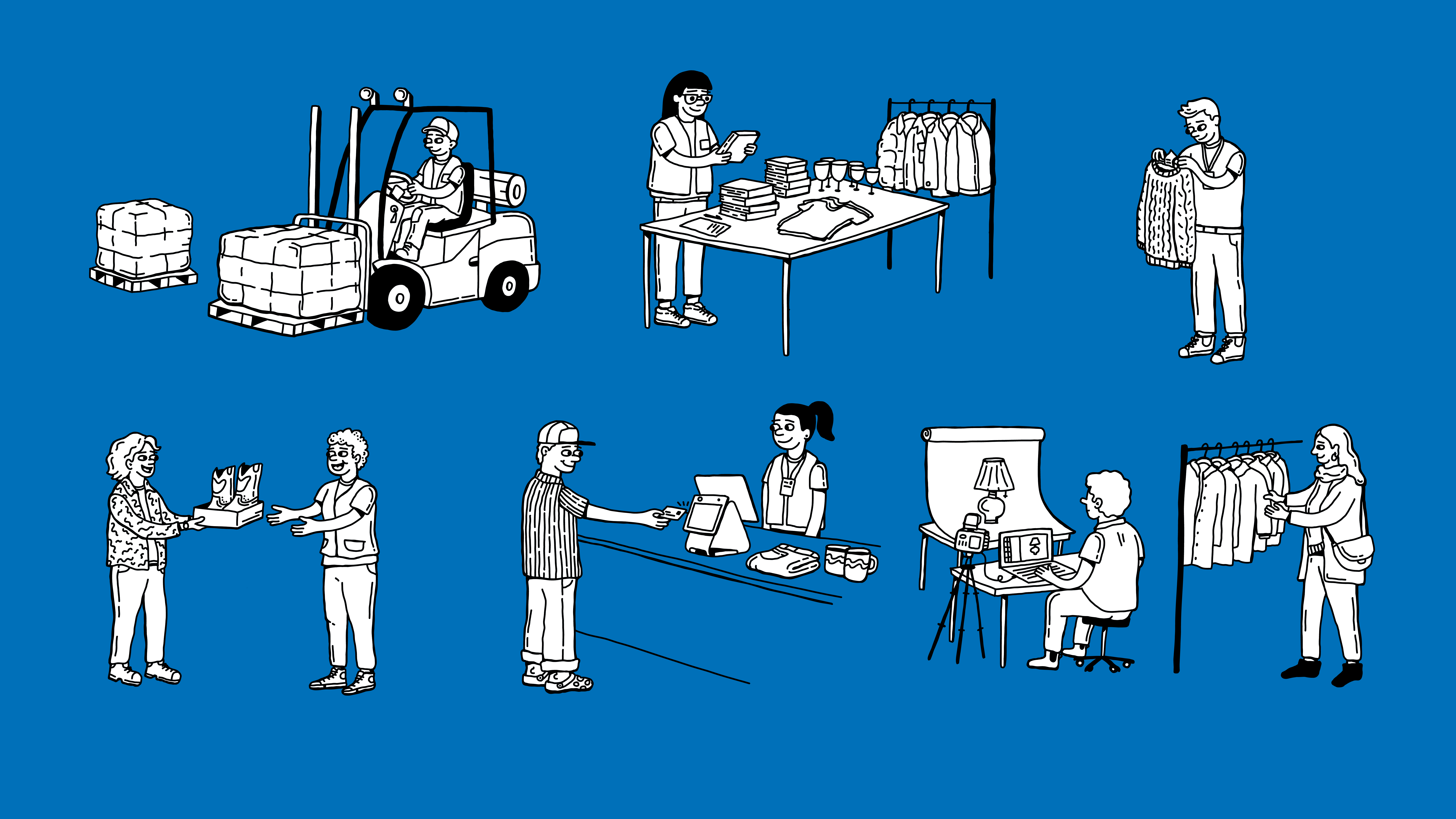 brijjworks ecosystem - white fill - all The Brijjworks Retail Technology Platform Illustration