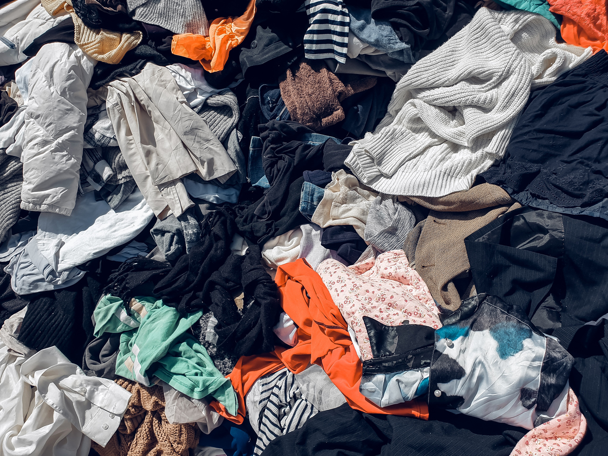 Get donated goods on the sales floor faster so you don't end up with this large pile of unsorted donations in your backroom